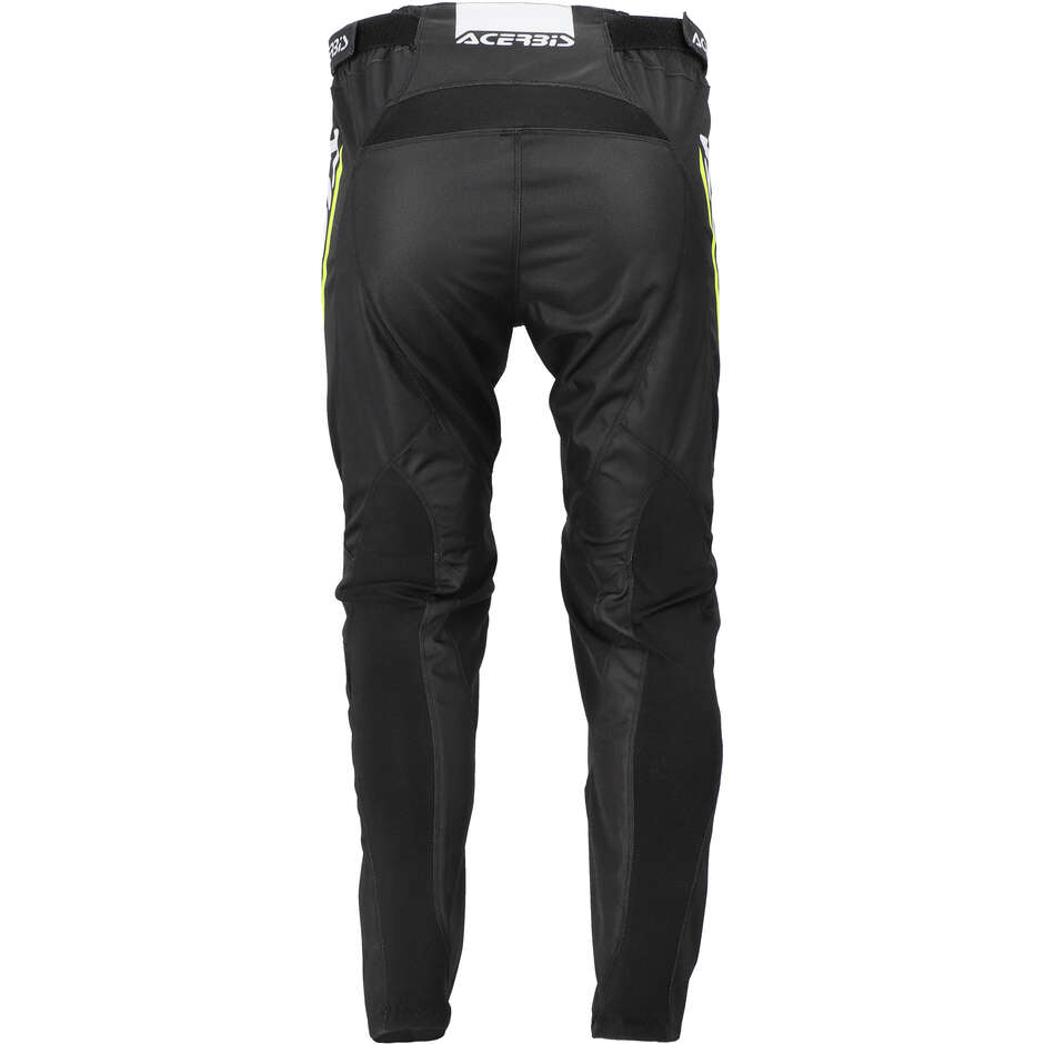 ACERBIS MX LINEAR LUGO Motocross Enduro Pants Black Yellow
