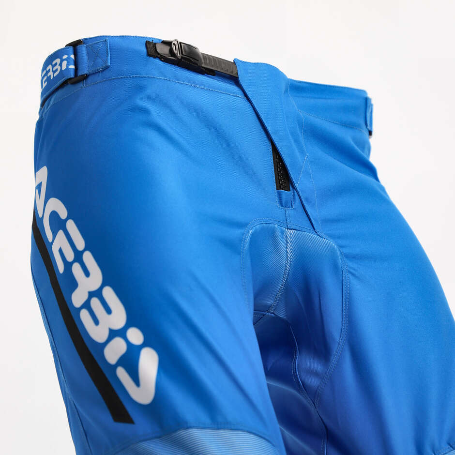 ACERBIS MX LINEAR LUGO Motocross Enduro Pants Blue White