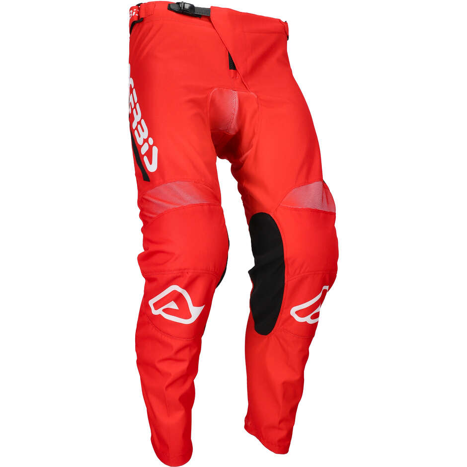 ACERBIS MX LINEAR LUGO Motocross Enduro Pants Red White