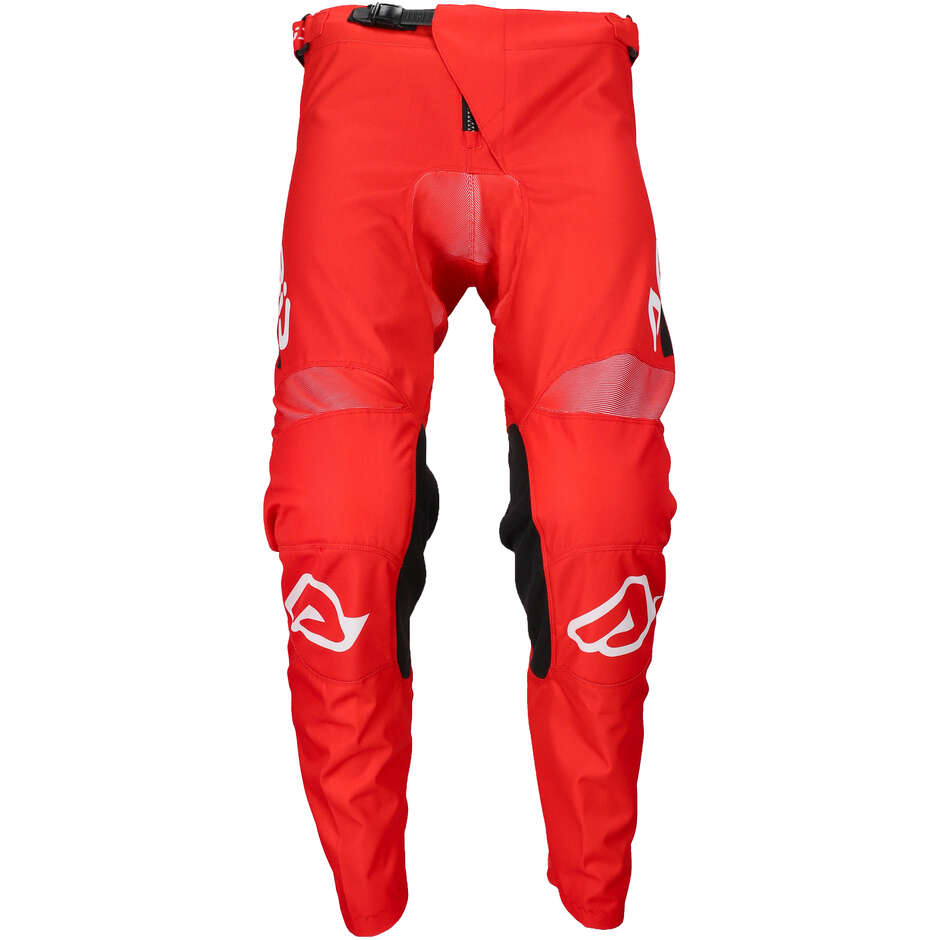 ACERBIS MX LINEAR LUGO Motocross Enduro Pants Red White