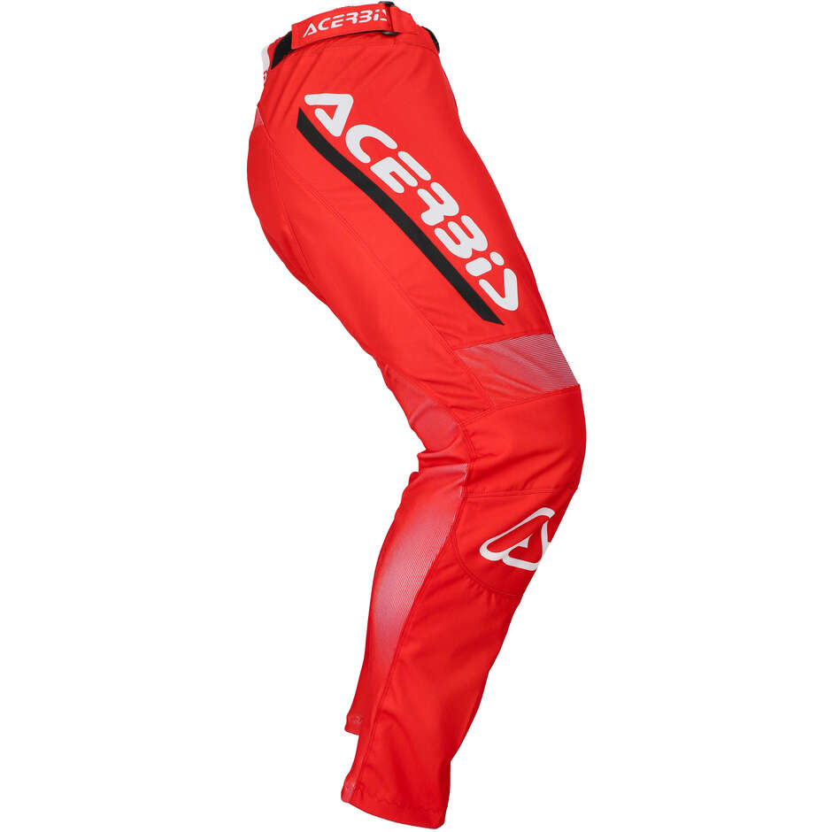 ACERBIS MX LINEAR LUGO Motocross Enduro Pants Red White