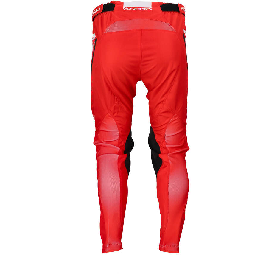 ACERBIS MX LINEAR LUGO Motocross Enduro Pants Red White