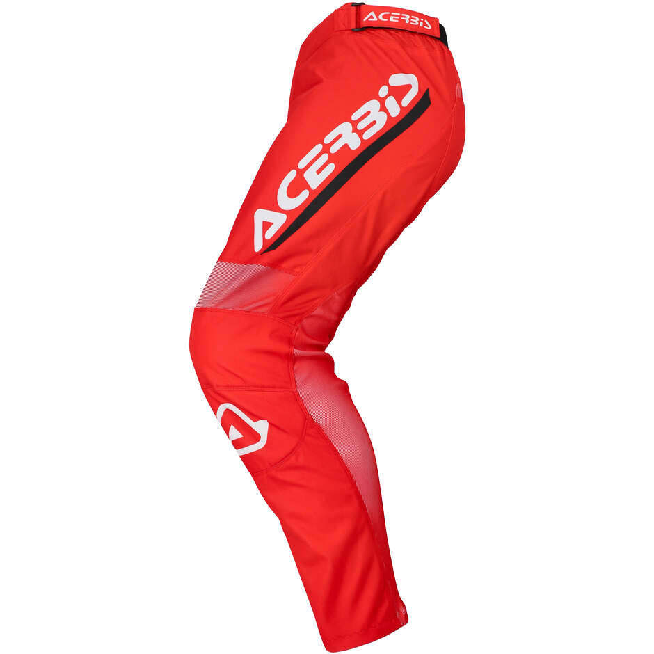 ACERBIS MX LINEAR LUGO Motocross Enduro Pants Red White