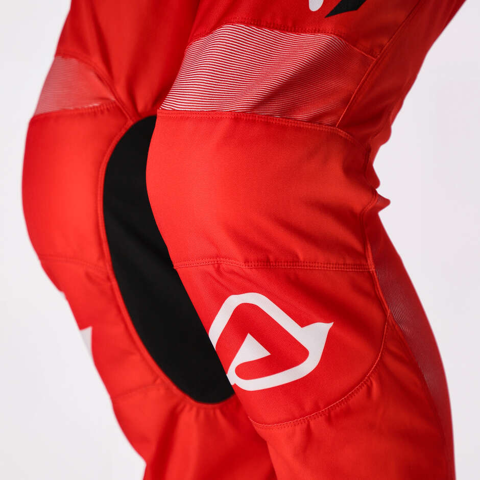 ACERBIS MX LINEAR LUGO Motocross Enduro Pants Red White