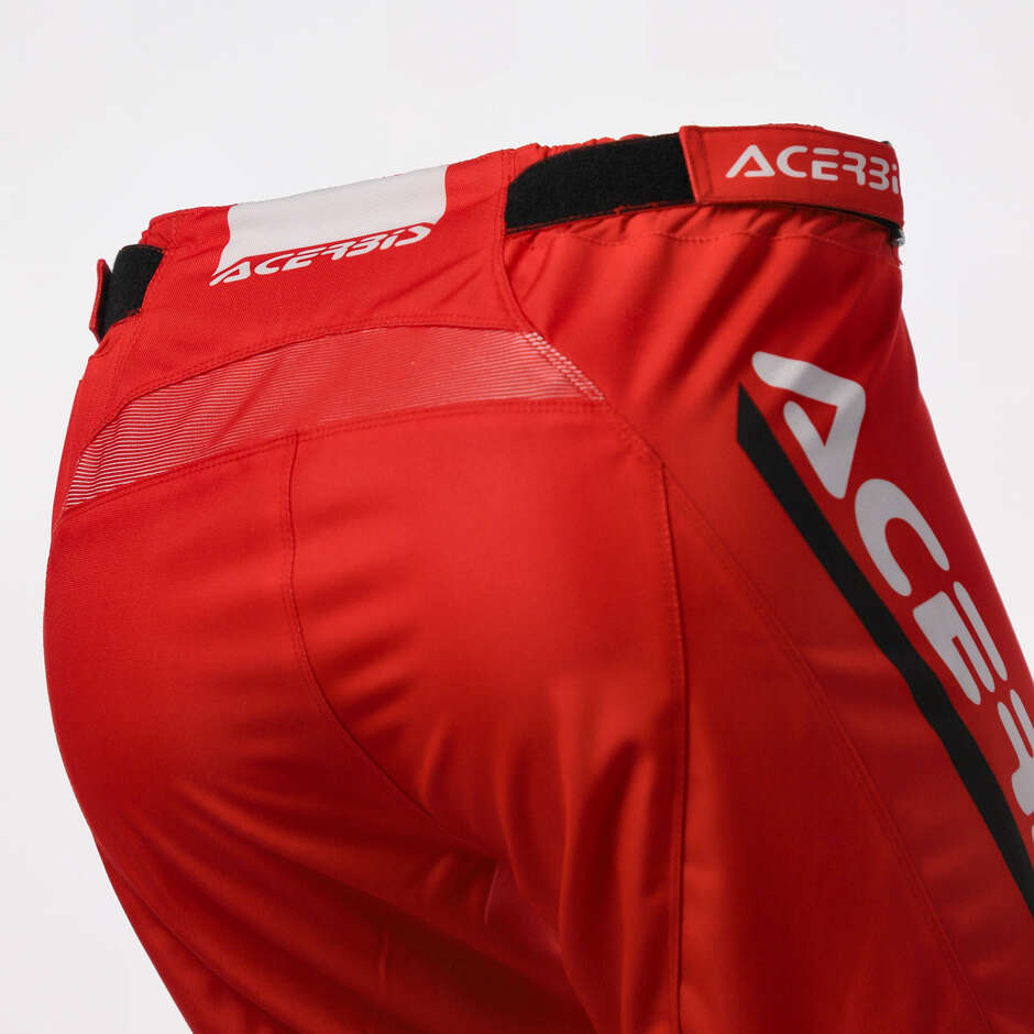 ACERBIS MX LINEAR LUGO Motocross Enduro Pants Red White