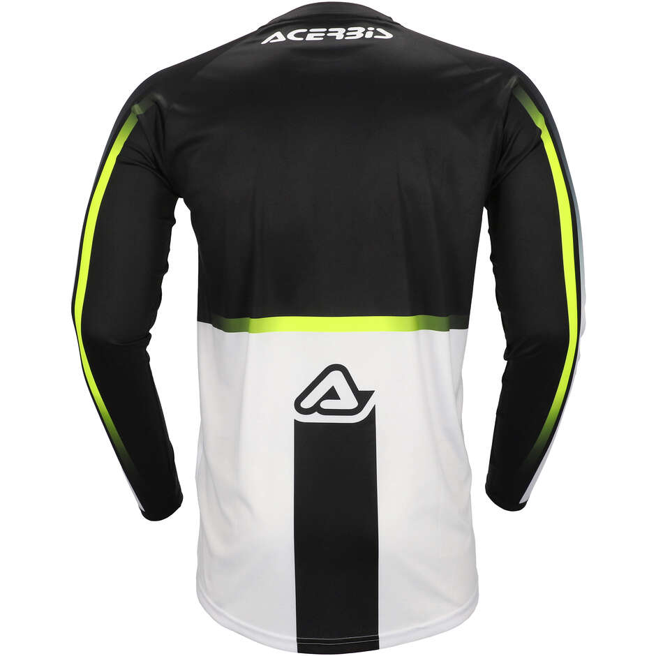 ACERBIS MX LINEAR LUGO Motocross Enduro Trikot Schwarz Weiß
