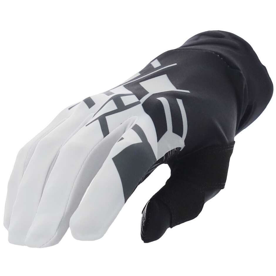 Acerbis MX LINEAR Off Road Gloves White Black
