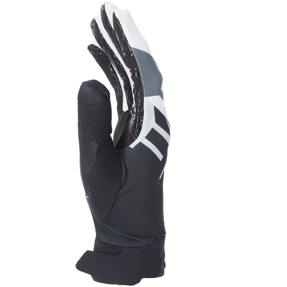 Acerbis MX LINEAR Offroad-Handschuhe Weiß Schwarz