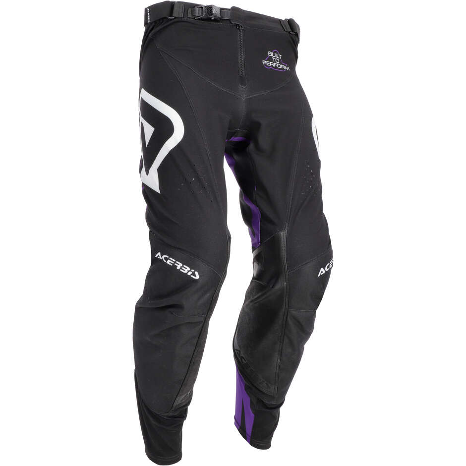 Acerbis MX TRACK 2.0 Lila-Weiße Motocross-Hose