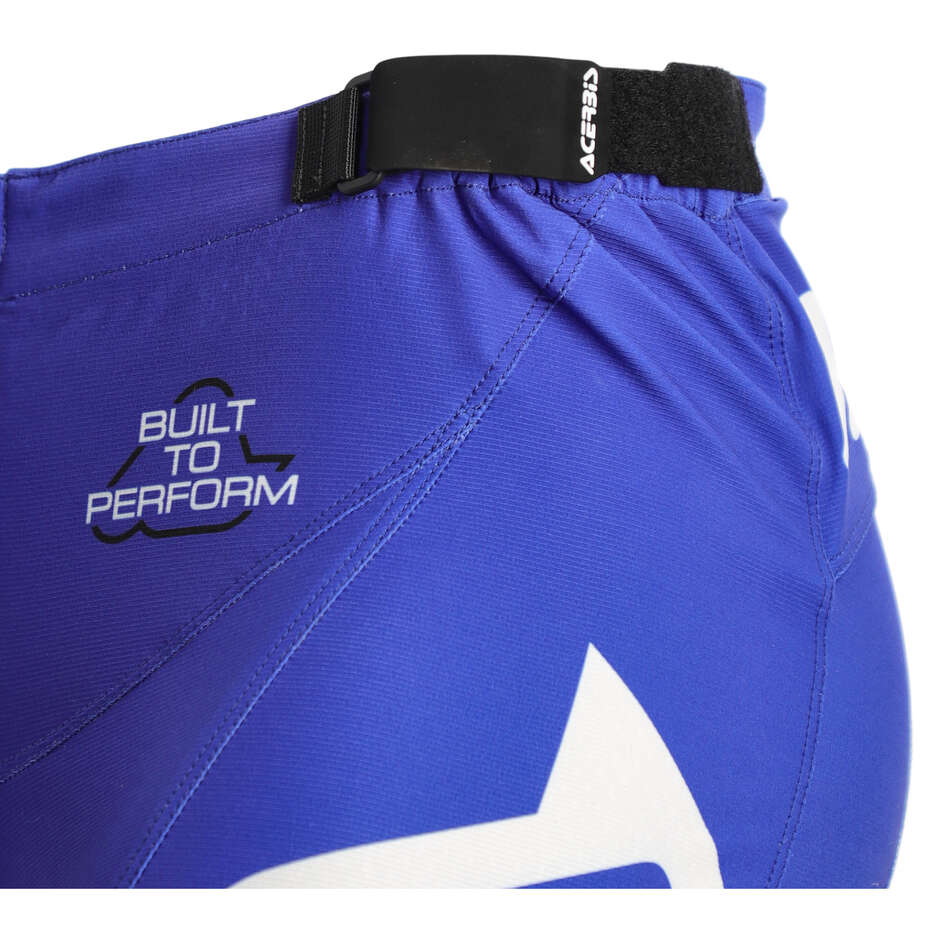 Acerbis MX TRACK 2.0 Motocross Pants, Blue Avio