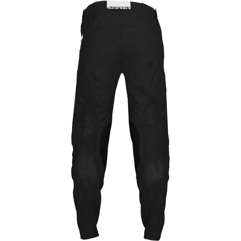 Acerbis MX TRACK INC. Motocross Enduro Pants Black White