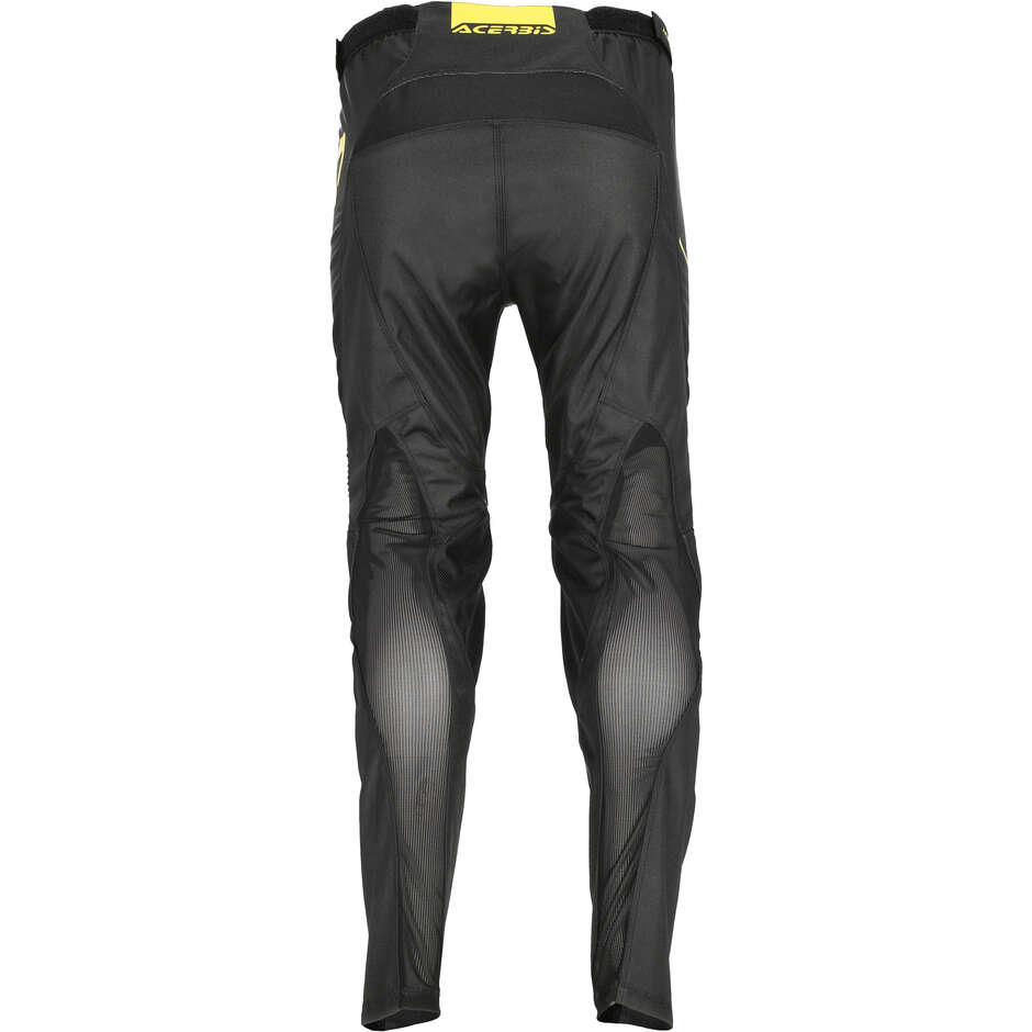 Acerbis MX TRACK INC. Motocross Enduro Pants Black Yellow
