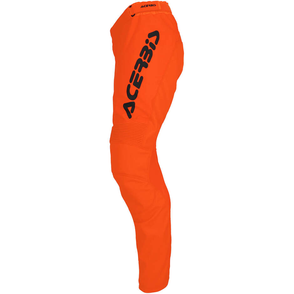 Acerbis MX TRACK INC. Orange Black Cross Enduro Motorcycle Pants