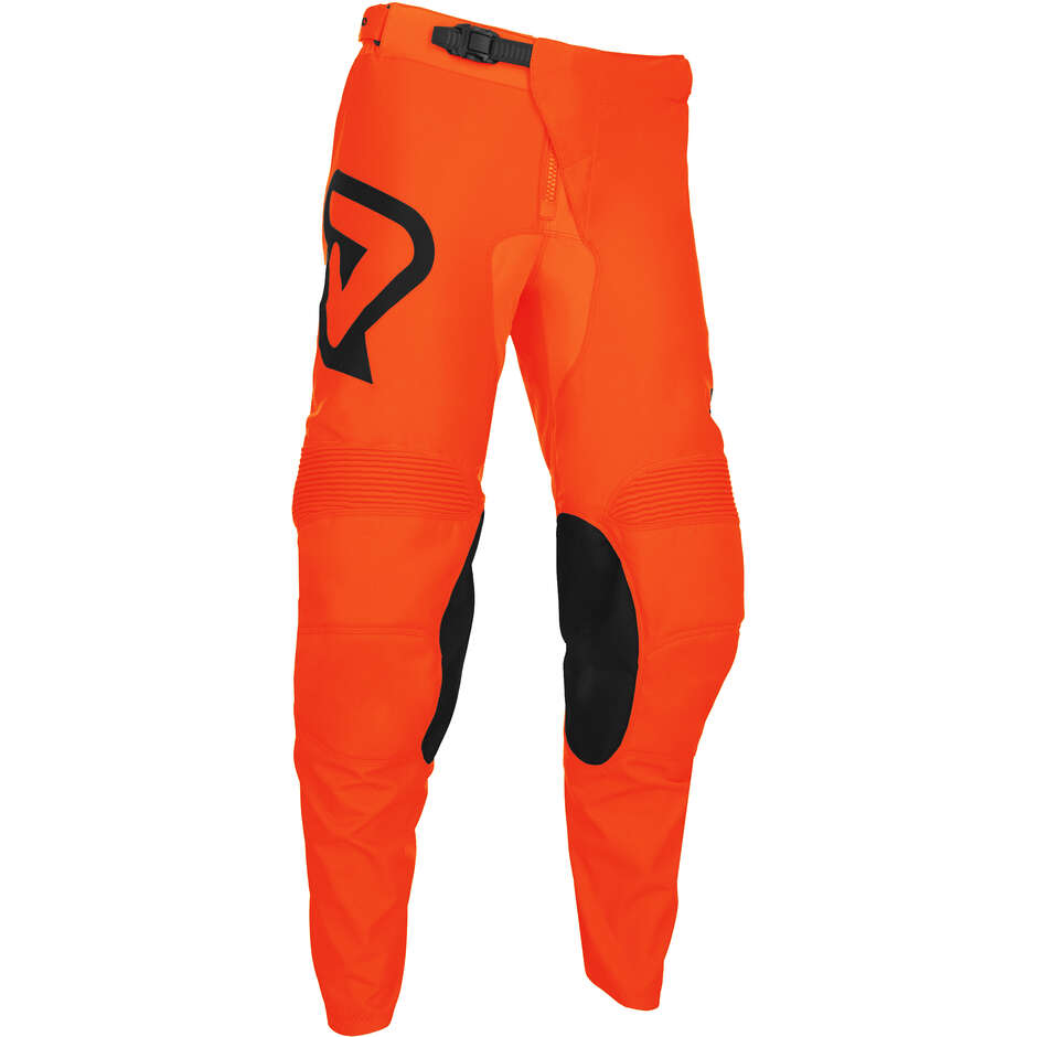 Acerbis MX TRACK INC. Orange Black Cross Enduro Motorcycle Pants