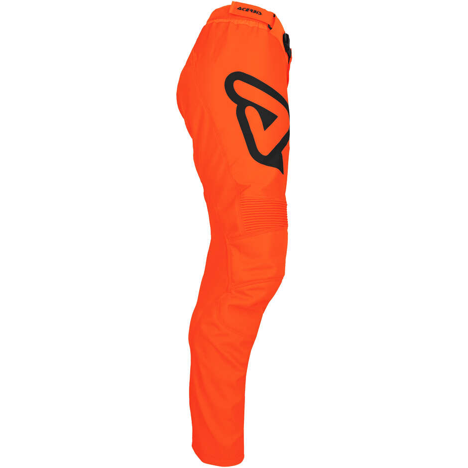 Acerbis MX TRACK INC. Orange Black Cross Enduro Motorcycle Pants