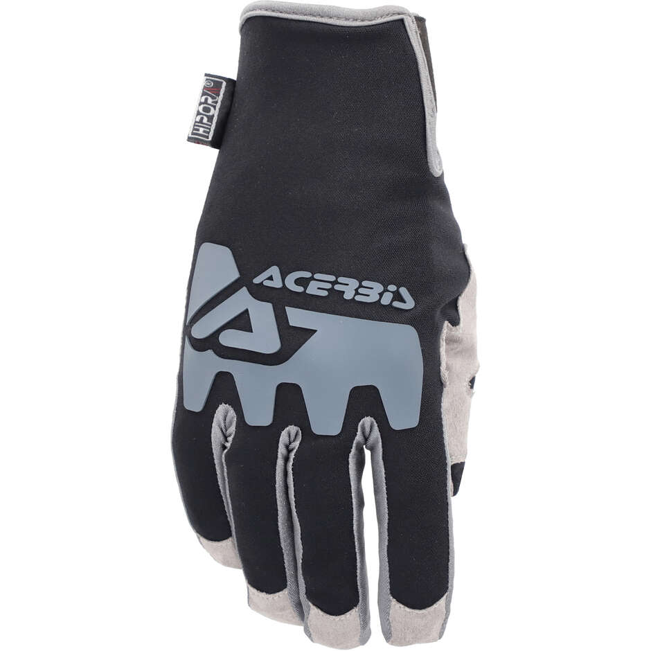 Acerbis MX-WP 2.0 Motocross Gloves Black Grey