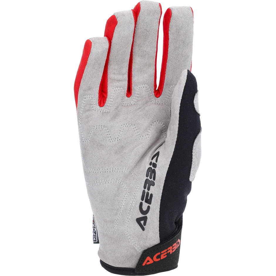 Acerbis MX-WP 2.0 Motocross Gloves Red Black