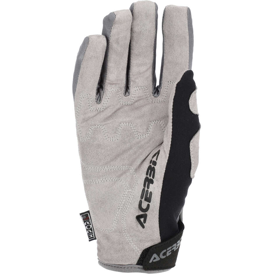 Acerbis MX-WP 2.0 Motocross-Handschuhe Schwarz Grau