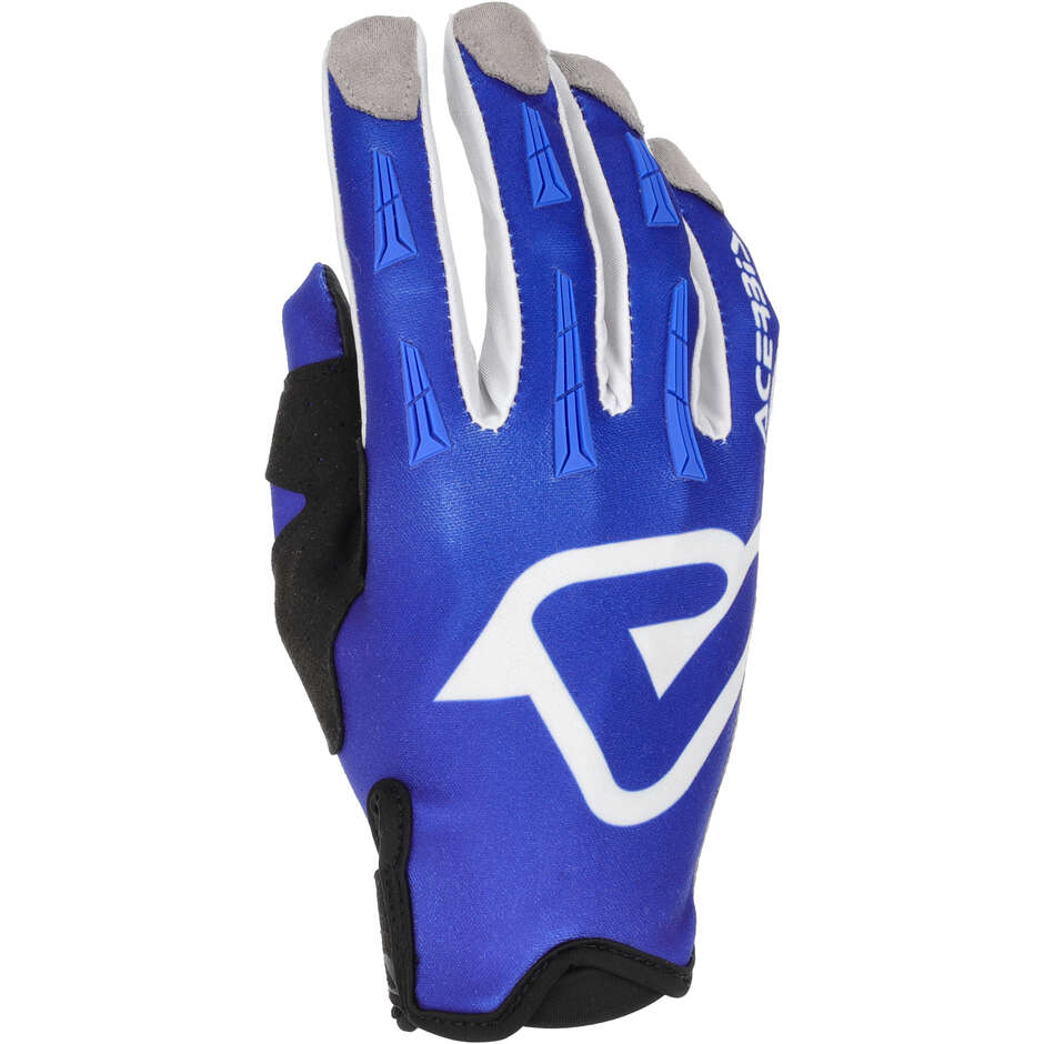 Acerbis MX WP Avio Blue Cross Enduro Motorcycle Gloves