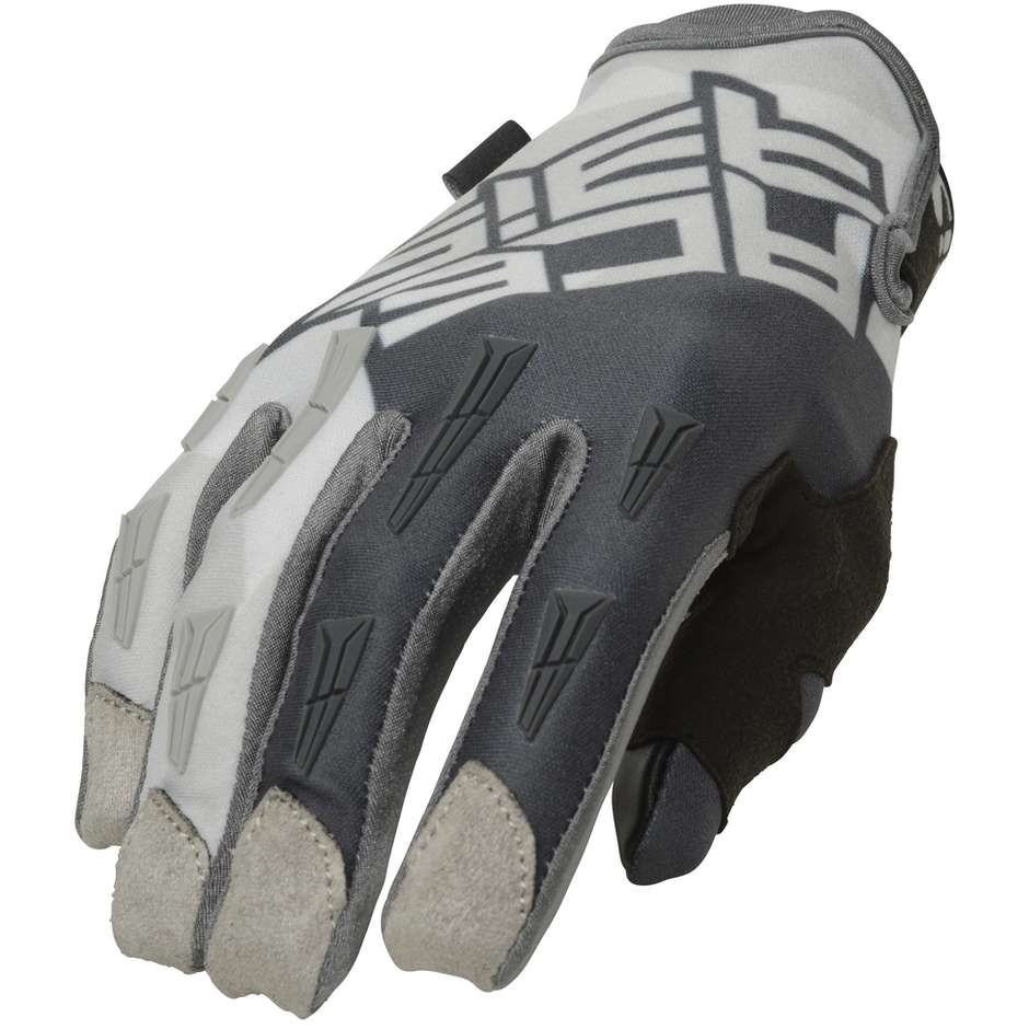 Acerbis MX XH Gray Cross Enduro Motorcycle Gloves