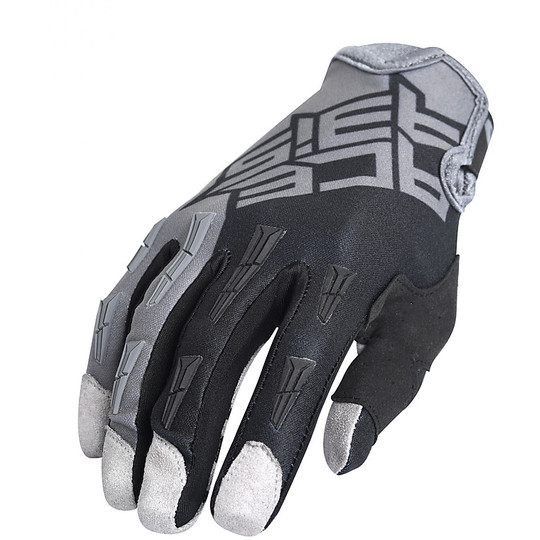 Acerbis MX XH Kid Moto Cross Enduro Kids Gloves Gray Black
