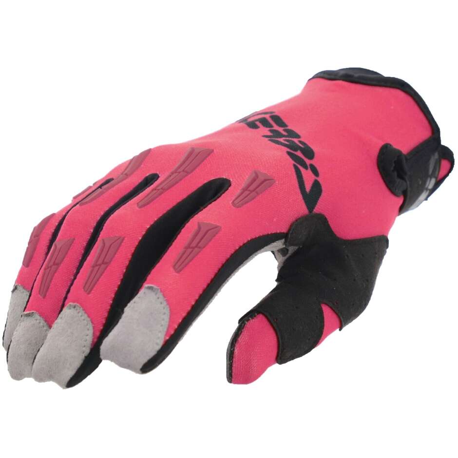 Acerbis MX XP 2.0 Fuchsia Weiß Moto Cross Handschuhe