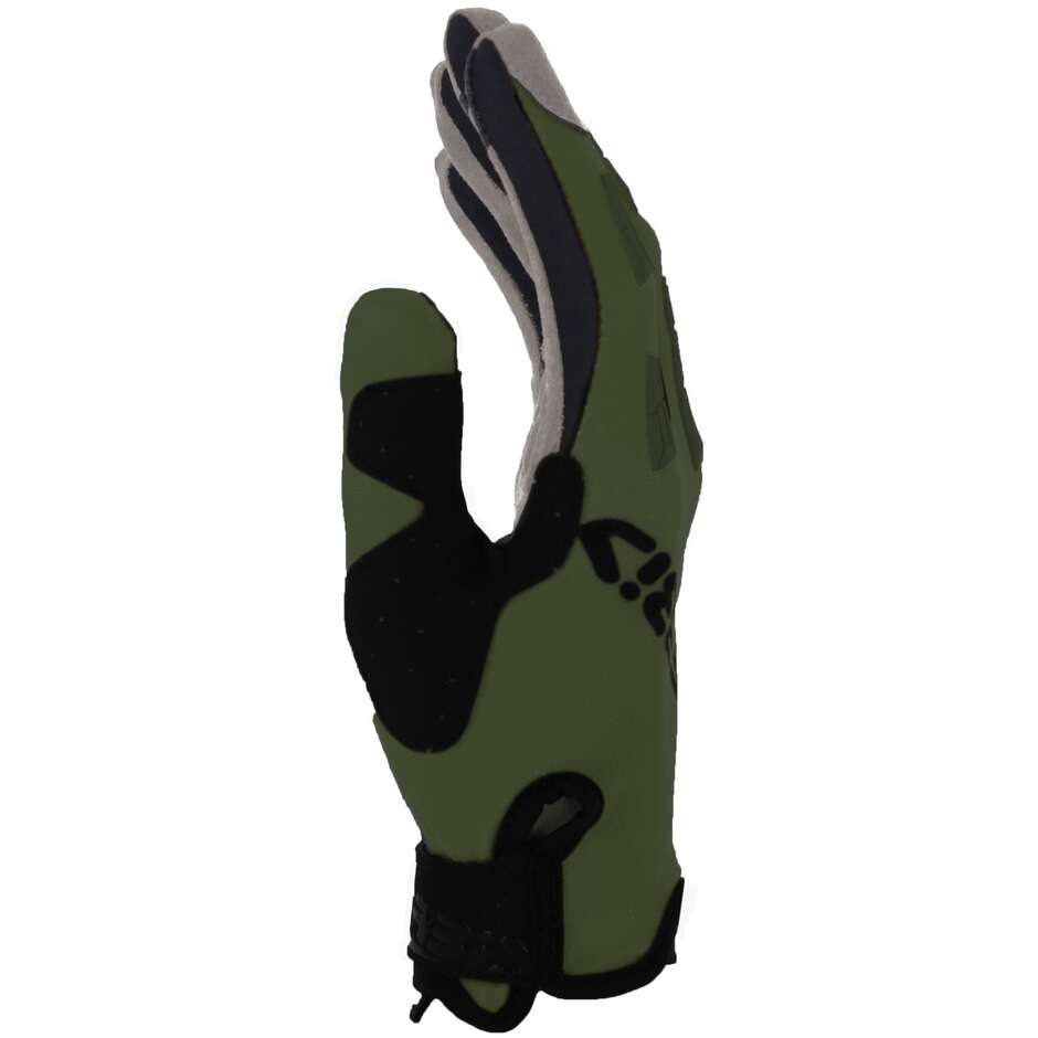 Acerbis MX XP 2.0 Militärgrüne Moto-Cross-Handschuhe