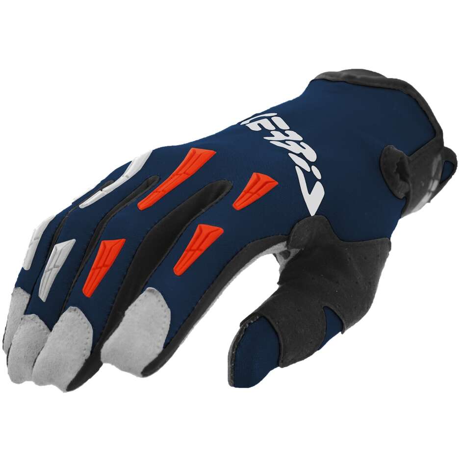 Acerbis MX XP 2.0 Moto Cross Handschuhe Dunkelblau