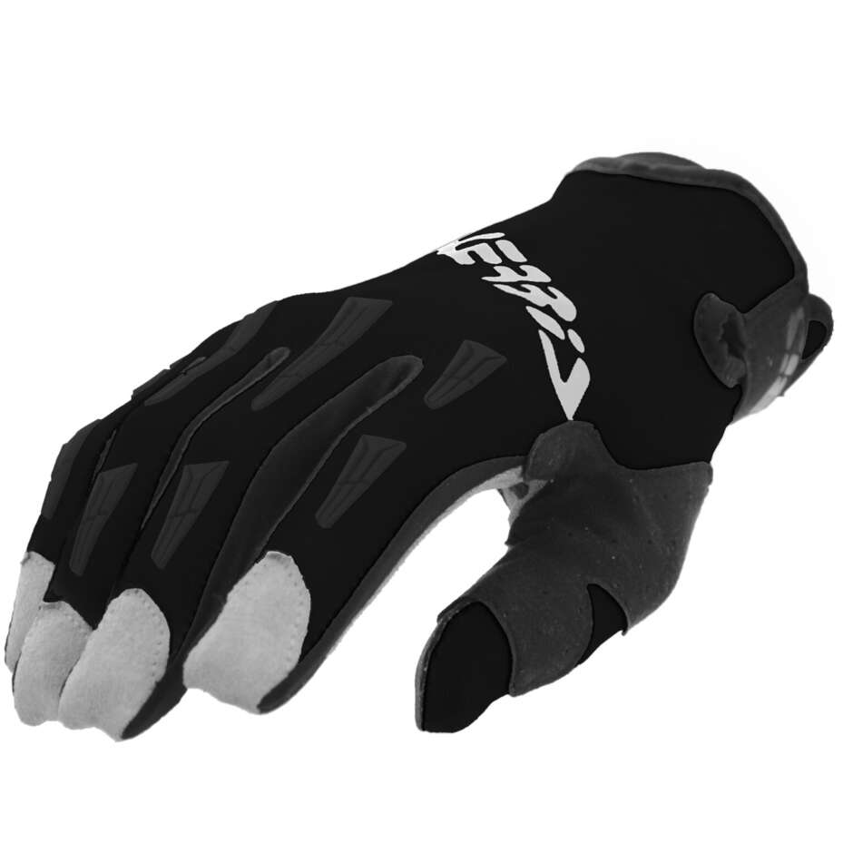 Acerbis MX XP 2.0 Motocross Gloves Black White