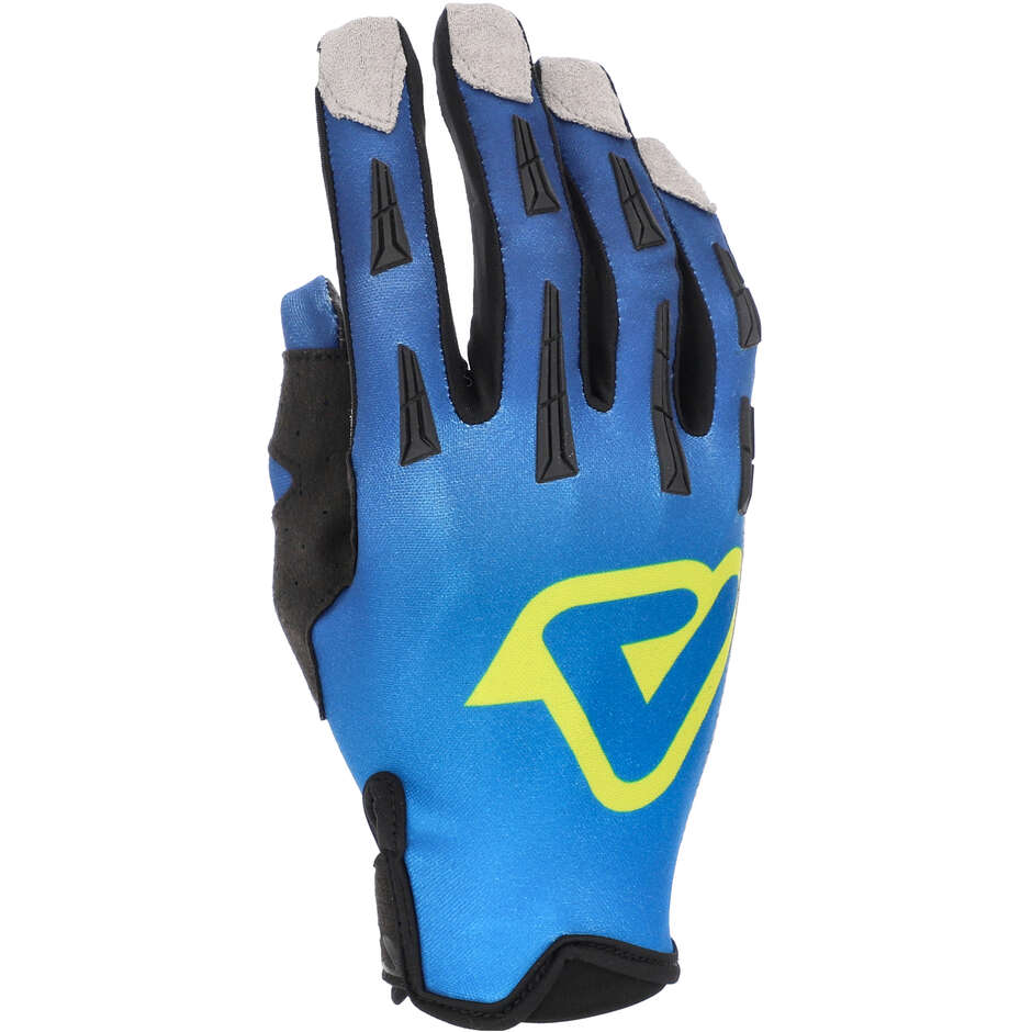 Acerbis MX XP 2.0 Motocross Gloves Blue Yellow