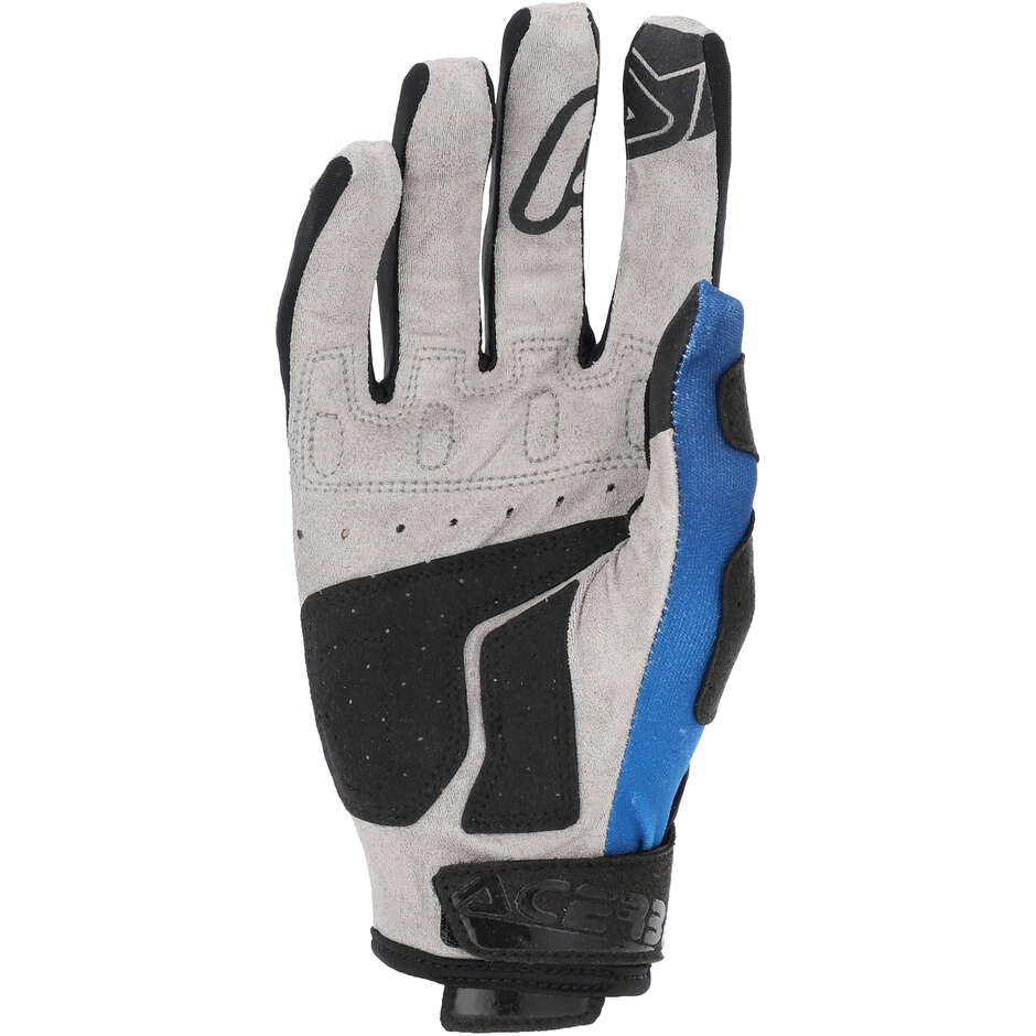 Acerbis MX XP 2.0 Motocross Gloves Blue Yellow