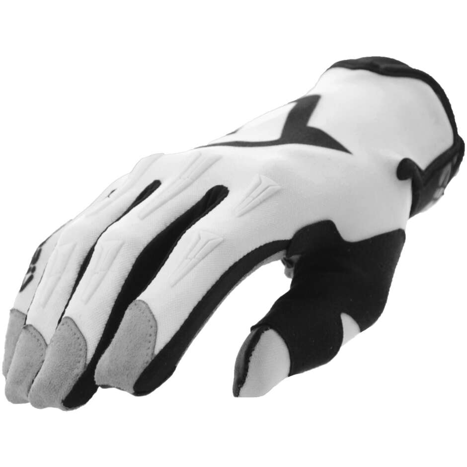 Acerbis MX XP 2.0 Motocross Gloves White Black