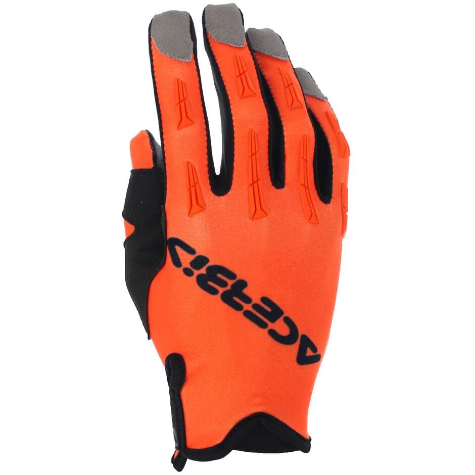 Acerbis MX XP 2.0 Orange Black Motocross Gloves