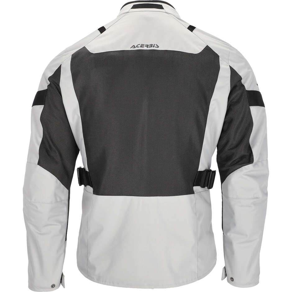 Acerbis New RAMSEY LONG CE Perforated Summer Motorcycle Jacket Grey Black