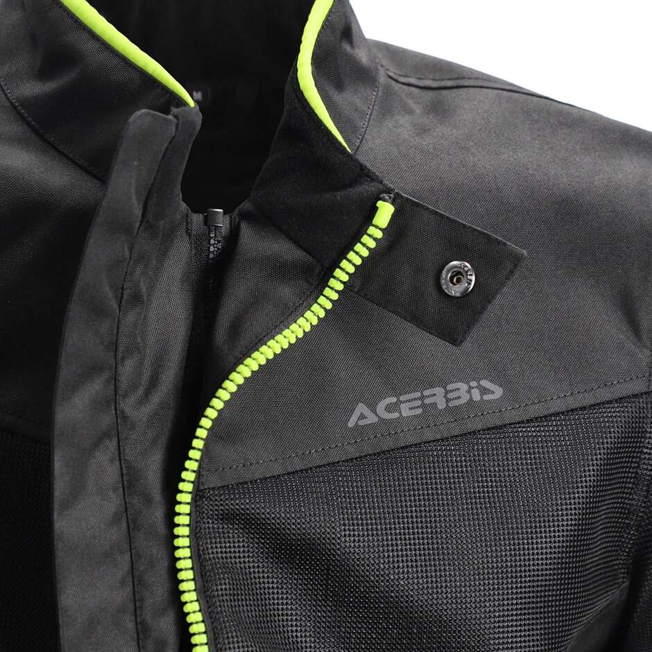 Acerbis New RAMSEY My Vented 2.0 CE Perforated Summer Motorcycle Jacket Black Yellow