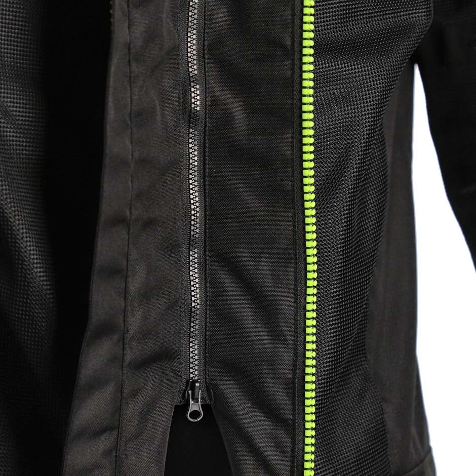 Acerbis New RAMSEY My Vented 2.0 CE Perforated Summer Motorcycle Jacket Black Yellow