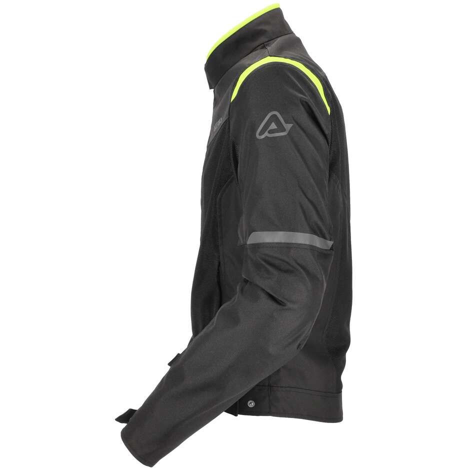 Acerbis New RAMSEY My Vented 2.0 CE Perforated Summer Motorcycle Jacket Black Yellow
