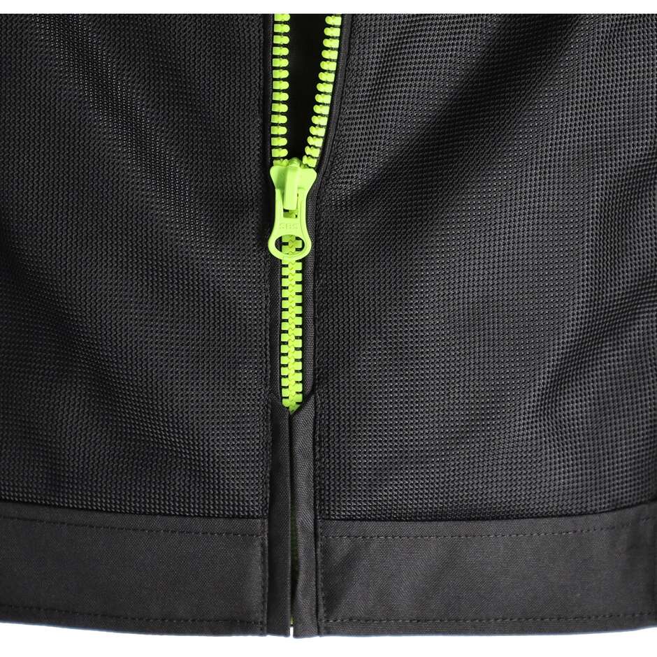 Acerbis New RAMSEY My Vented 2.0 CE Perforated Summer Motorcycle Jacket Black Yellow