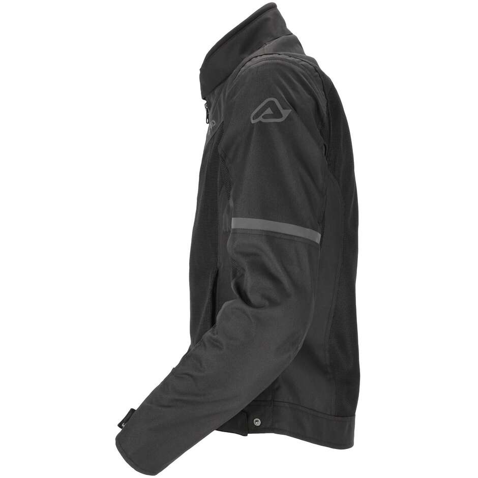 Acerbis New RAMSEY My Vented 2.0 CE Perforated Summer Motorcycle Jacket Black