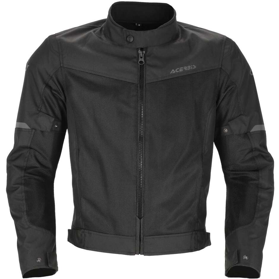 Acerbis New RAMSEY My Vented 2.0 CE Perforated Summer Motorcycle Jacket Black
