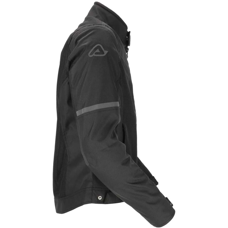 Acerbis New RAMSEY My Vented 2.0 CE Perforated Summer Motorcycle Jacket Black