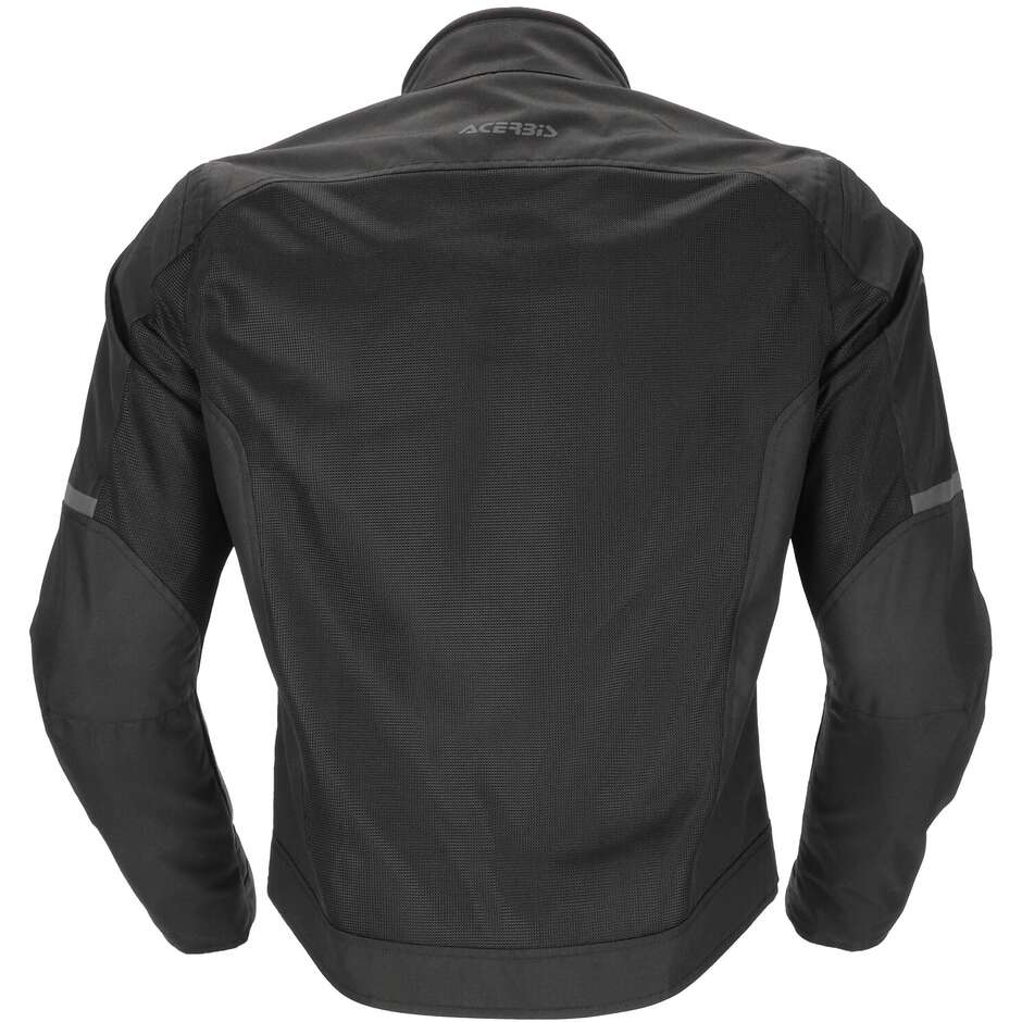 Acerbis New RAMSEY My Vented 2.0 CE Perforated Summer Motorcycle Jacket Black