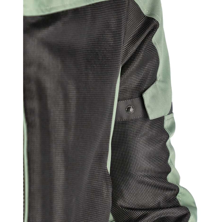 Acerbis New RAMSEY My Vented 2.0 CE Veste de moto d'été perforée vert jaune