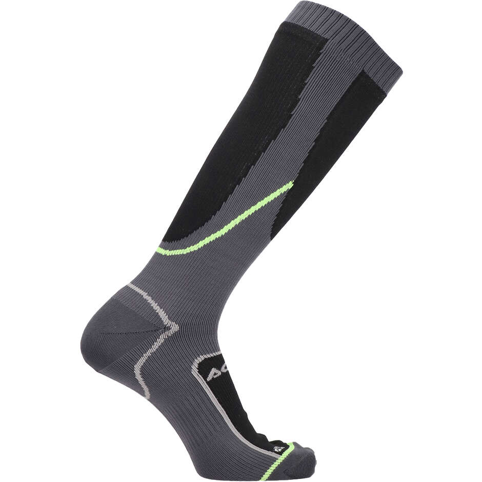 Acerbis NO-WET Wasserdichte Sportsocken schwarz/gelb