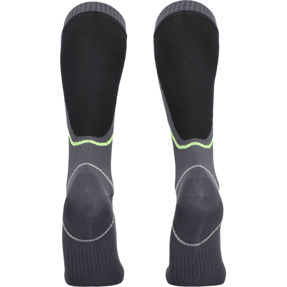 Acerbis NO-WET Wasserdichte Sportsocken schwarz/gelb