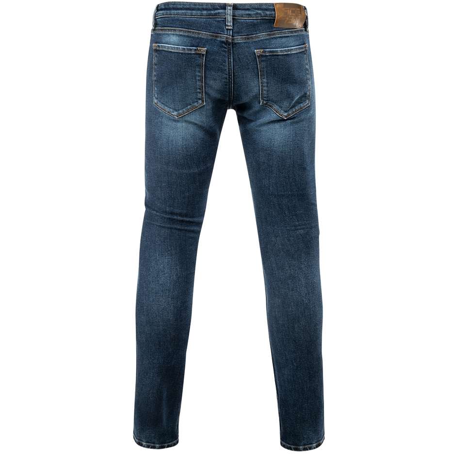 Acerbis PACK Pantalon en jean de moto certifié bleu
