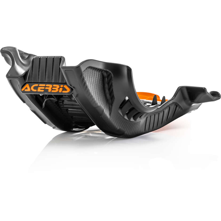 Acerbis Plastic Engine Guard for GAS GAS EX MC 250/350F Black Orange