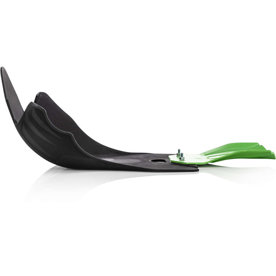 Acerbis Plastic Engine Guard for KAWASAKI KX 250-300-450 Black Green