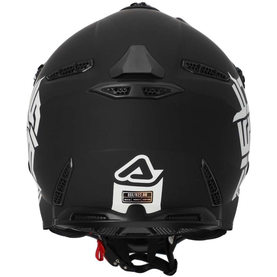 Acerbis PROFILE 5 Cross Enduro Motorradhelm Schwarz