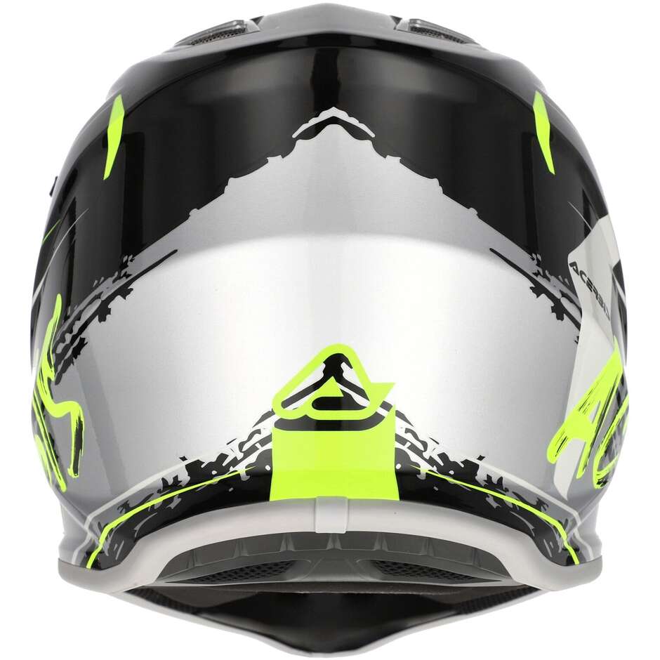 Acerbis PROFILE JUNIOR Kids' Motocross Enduro Helmet Black Fluorescent Yellow